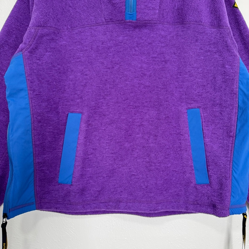 Outdoor Afro x REI‎ Co-Op Sweater Women's Large Purple Fleece Outdoor Athleisure - Picture 4 of 12